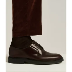 Heren Kiton Instappers & Slip Ons|Nette Schoenen^Derby in Glad Kalfsleer