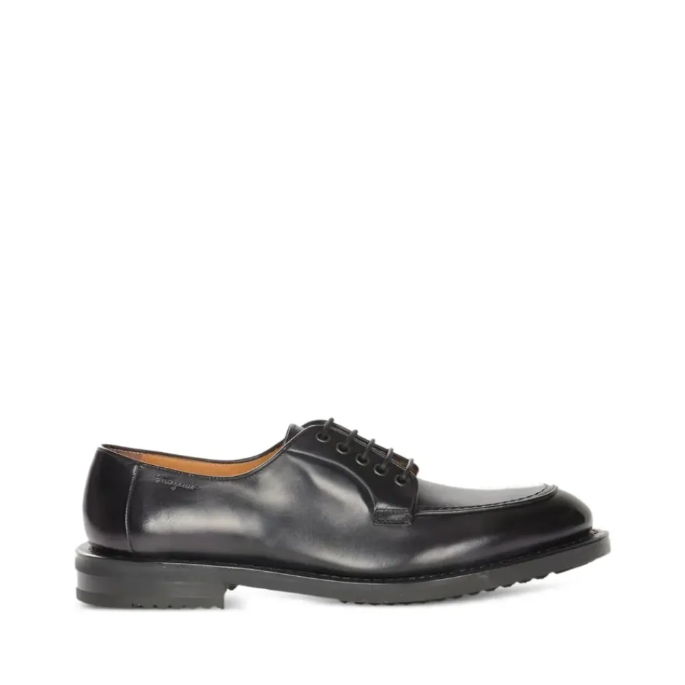 Heren Ferragamo Nette Schoenen^Derby veterschoenen