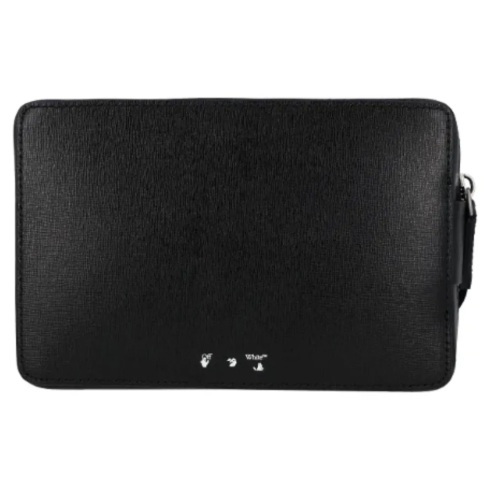 DAMES Off White Diag Schoudertas