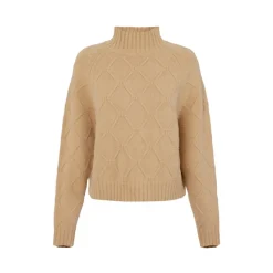 DAMES Elisabetta Franchi Truien & Vesten^Diamant Jacquard Gebreide Trui