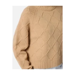 DAMES Elisabetta Franchi Truien & Vesten^Diamant Jacquard Gebreide Trui