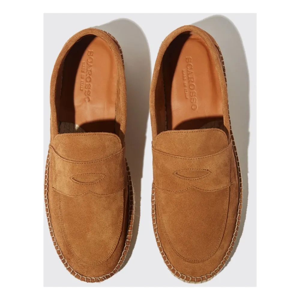 Heren Scarosso Espadrilles^Diego Suede Espadrilles