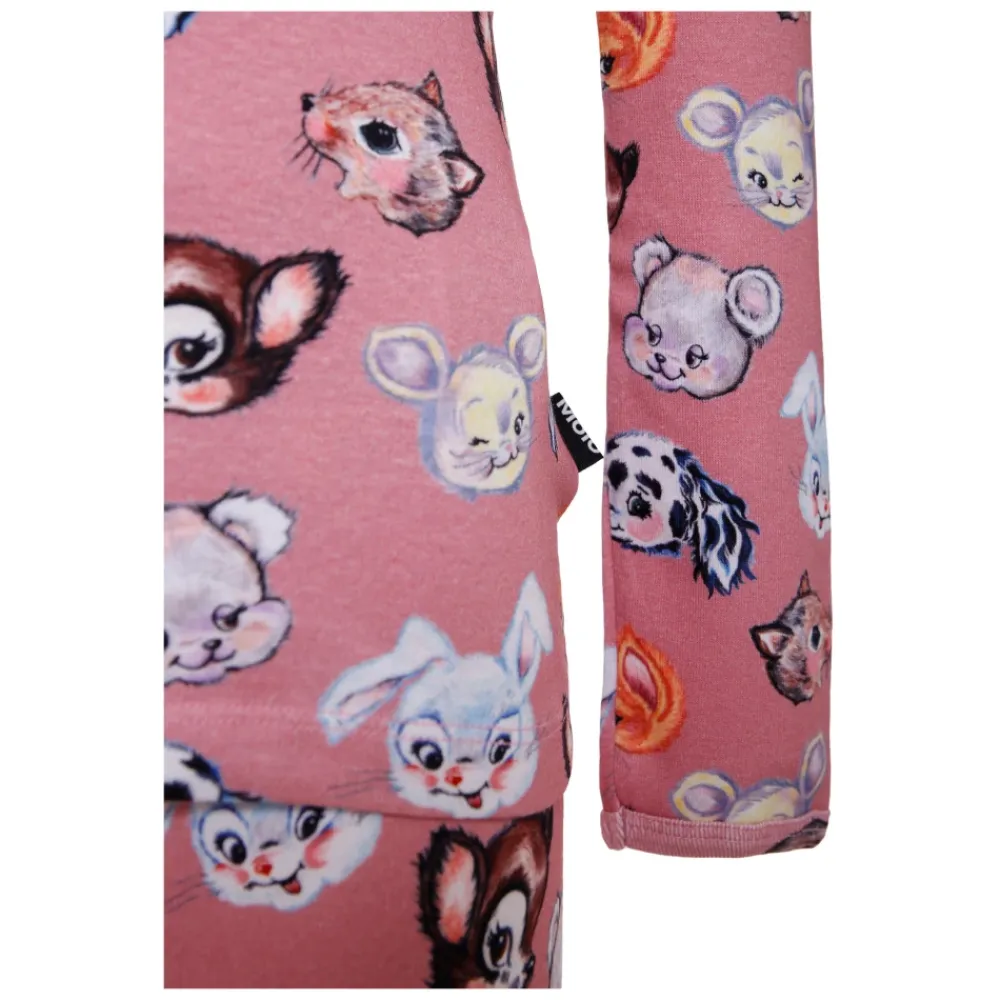 Molo Dierenprint Katoenen Pyjamaset