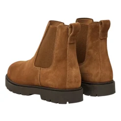 DAMES Birkenstock Donker Thee Suède Instaplaarzen