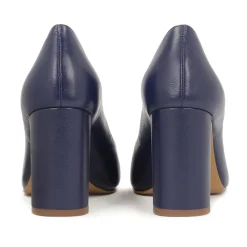 DAMES Kazar Pumps^Donkere pumps op een paal met puntige neuzen