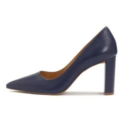 DAMES Kazar Pumps^Donkere pumps op een paal met puntige neuzen