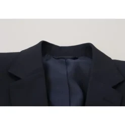 Heren Dolce & Gabbana Donkere Wol Single Breasted Blazer