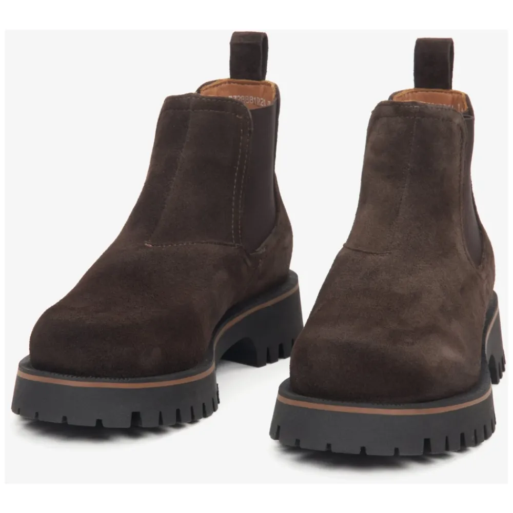 DAMES Estro Chelseaboots^Donkere Chelsea Boots