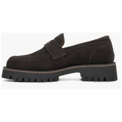 DAMES Estro Loafers^Donkere Chunky Platform Loafers
