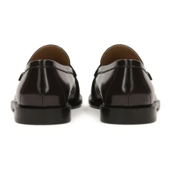 DAMES Kazar Studio Loafers^Donkere halfhoge laarzen met een dwarse streep