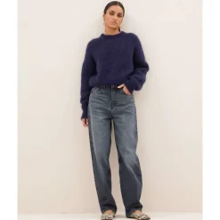 DAMES By-Bar Donkere Denim Broek