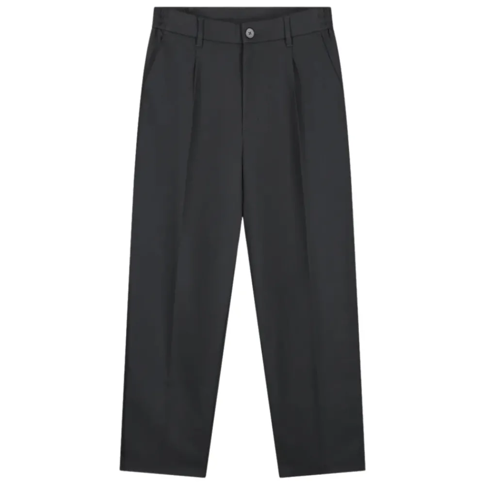 Heren Olaf Hussein Broeken^Donkergrijze Chino Broek