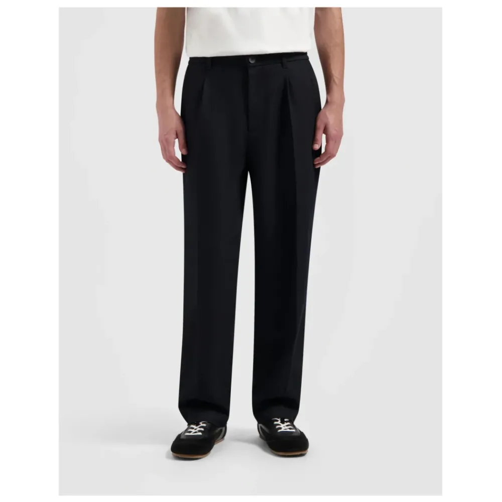 Heren Olaf Hussein Broeken^Donkergrijze Chino Broek