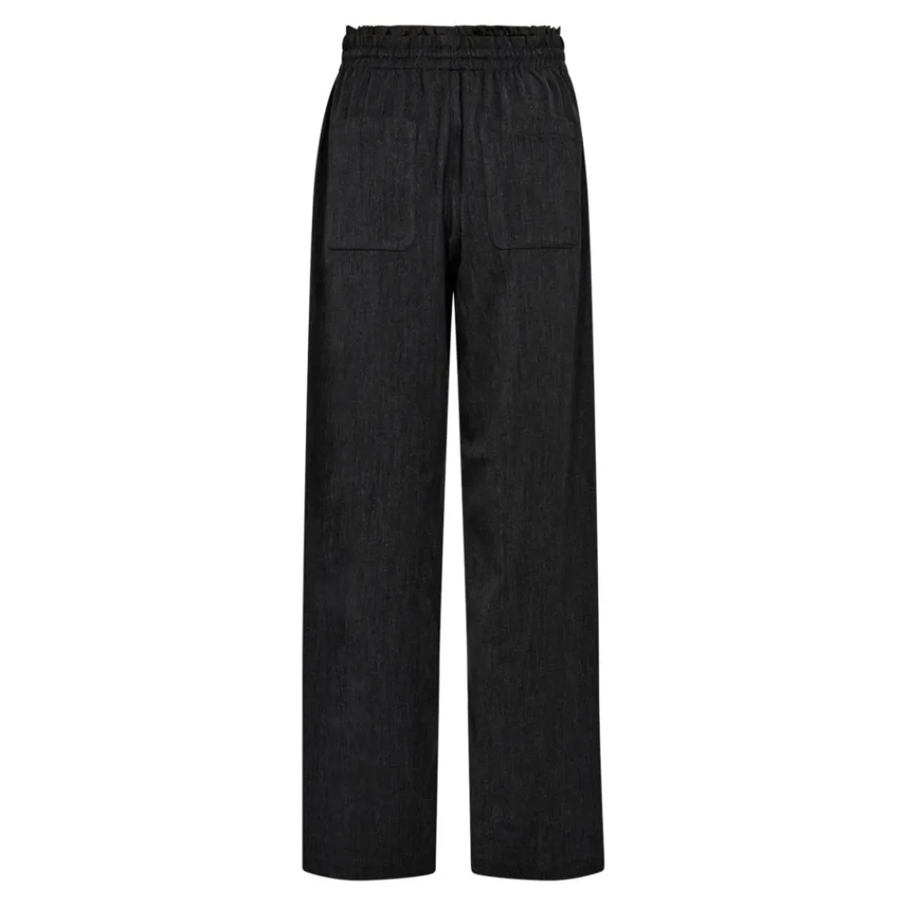 DAMES Co'Couture Donkergrijze Pull-On Broek