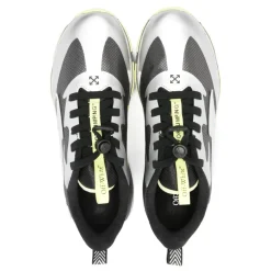 Off White Sneakers^Donkergrijze Zilveren Springende Schoenen