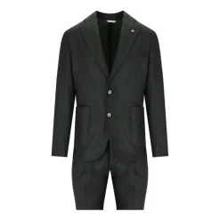 Heren Manuel Ritz Donker Wollen Pak Slim Fit