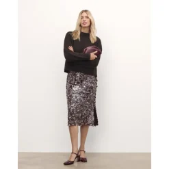 DAMES Kazar Donkerrode avondpochet tas