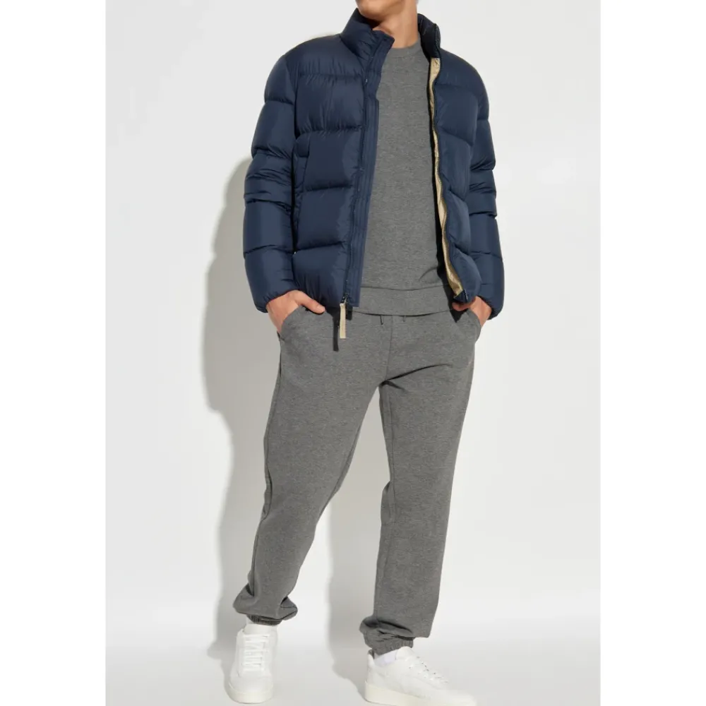 Heren Woolrich Donsjack met opstaande kraag