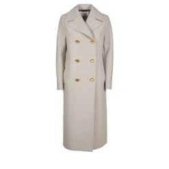 DAMES Harris Wharf London Trenchcoats & Mantels^Double Breasted Virgin Wool Coat