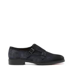 Heren Santoni Instappers & Slip Ons|Nette Schoenen^Double Buckle Loafer
