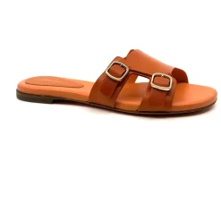 DAMES Santoni Slippers^Double Buckle Sandal