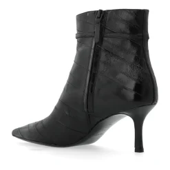 DAMES Tory Burch Double T Buckle Heeled Ankle Boot