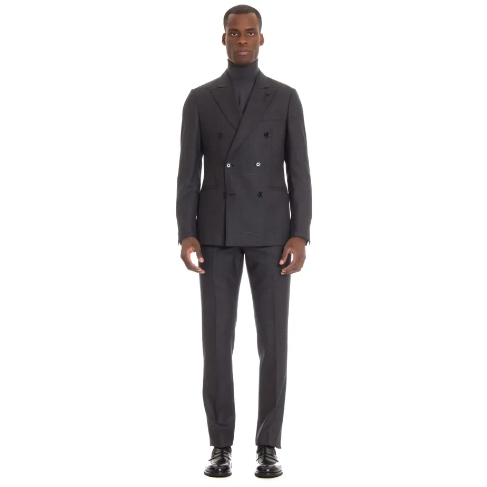 Heren Lardini Double-Breasted Suit Set