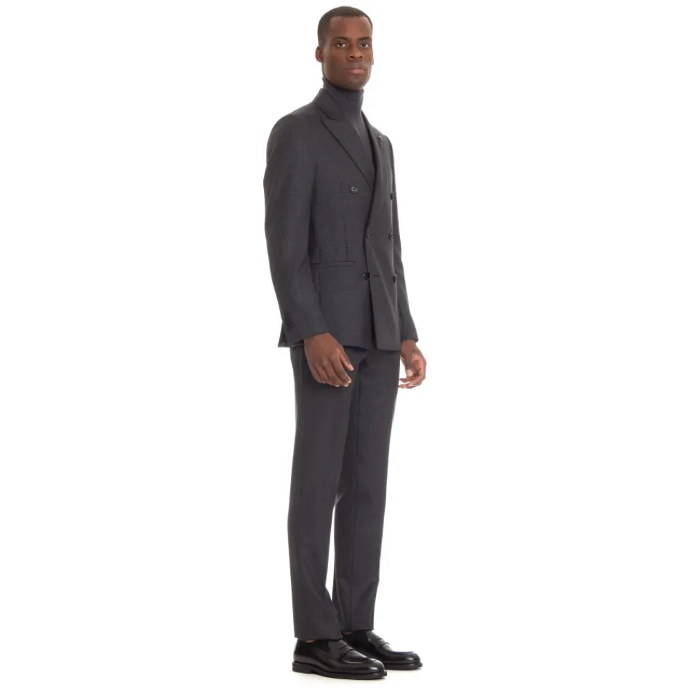 Heren Lardini Double-Breasted Suit Set
