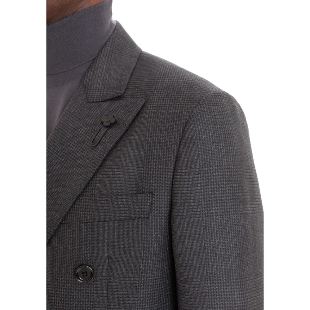 Heren Lardini Double-Breasted Suit Set