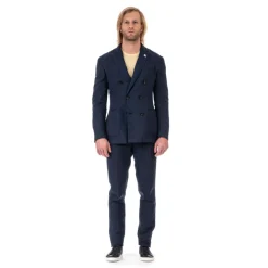 Heren Lardini Double-Breasted Suit Set