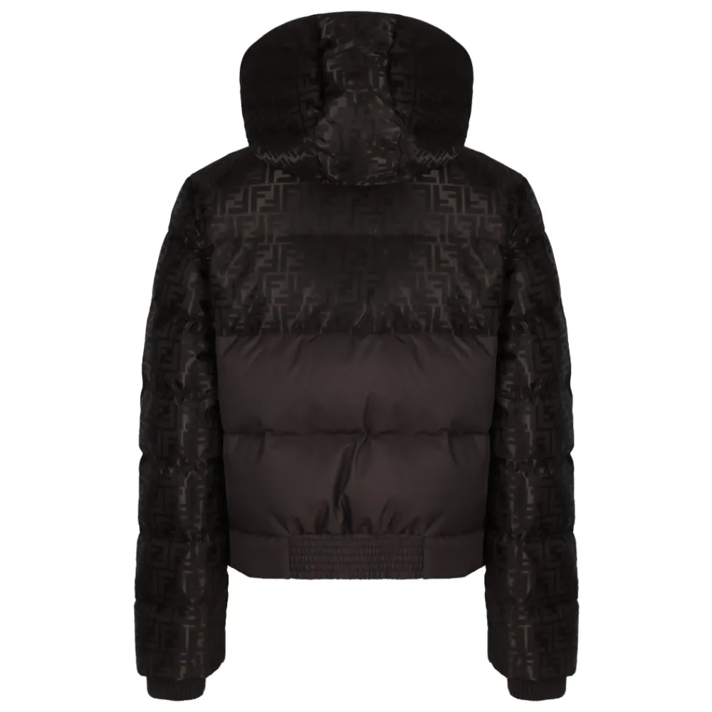 DAMES Fendi Down Jacket in Nylon FF