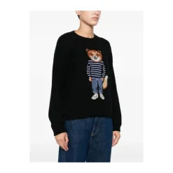 DAMES Maison Kitsuné Dressed Fox Intarsia Wool Jumper