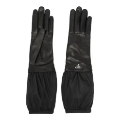 DAMES Prada Handschoenen^Driehoekig Logo Leren Handschoenen