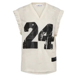 DAMES Haute L'Amitié Shirts^Drift Frill V-24 Top Tee