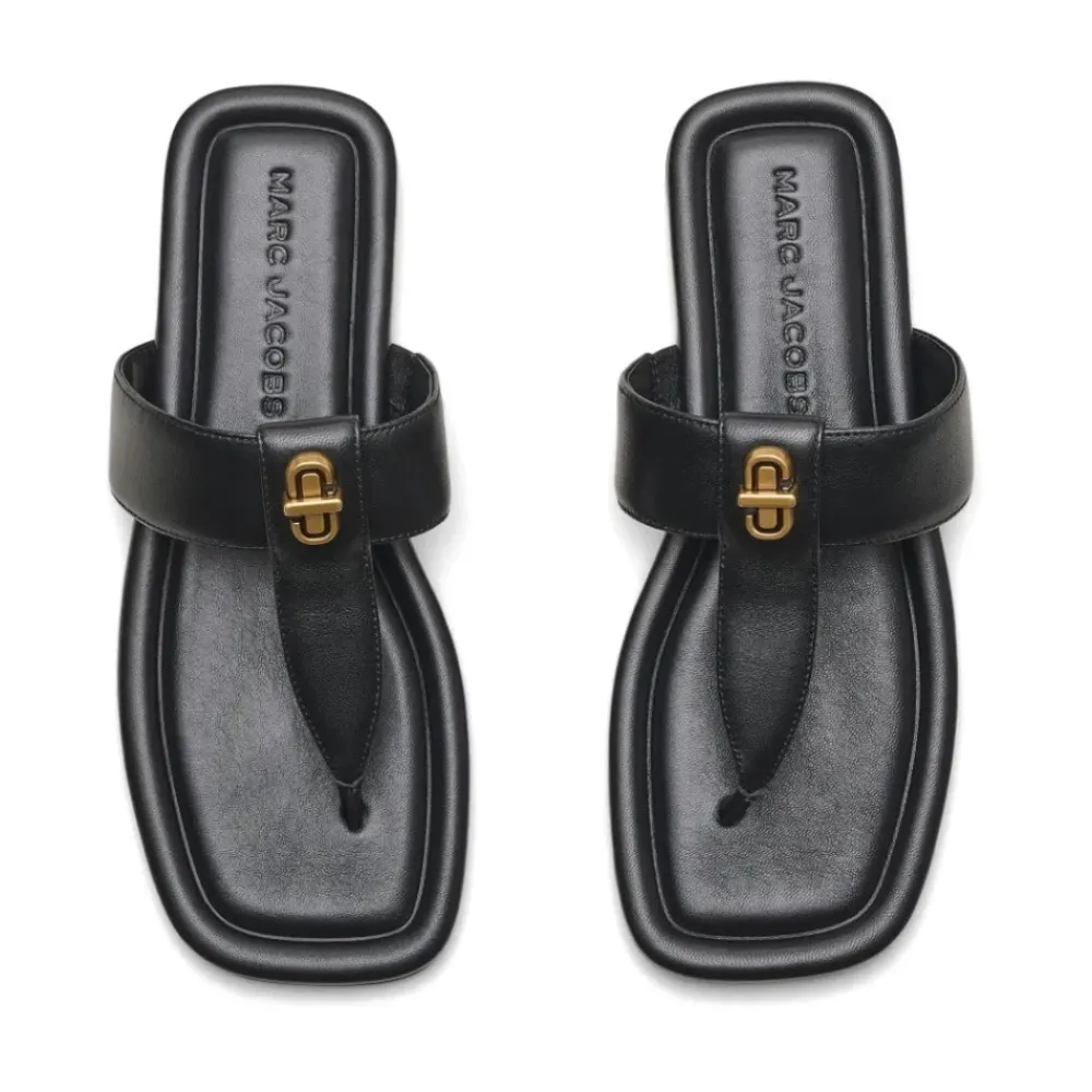 DAMES Marc Jacobs Slippers^Dual T Sandalen