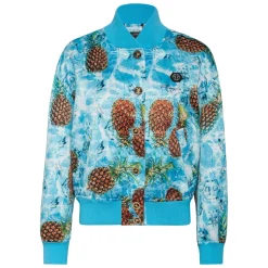 DAMES Philipp Plein Jassen^Duchesse Bomber Pineapple Skies