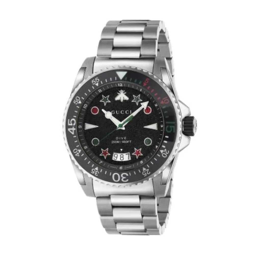 DAMES Gucci Horloges^Duikhorloge 45