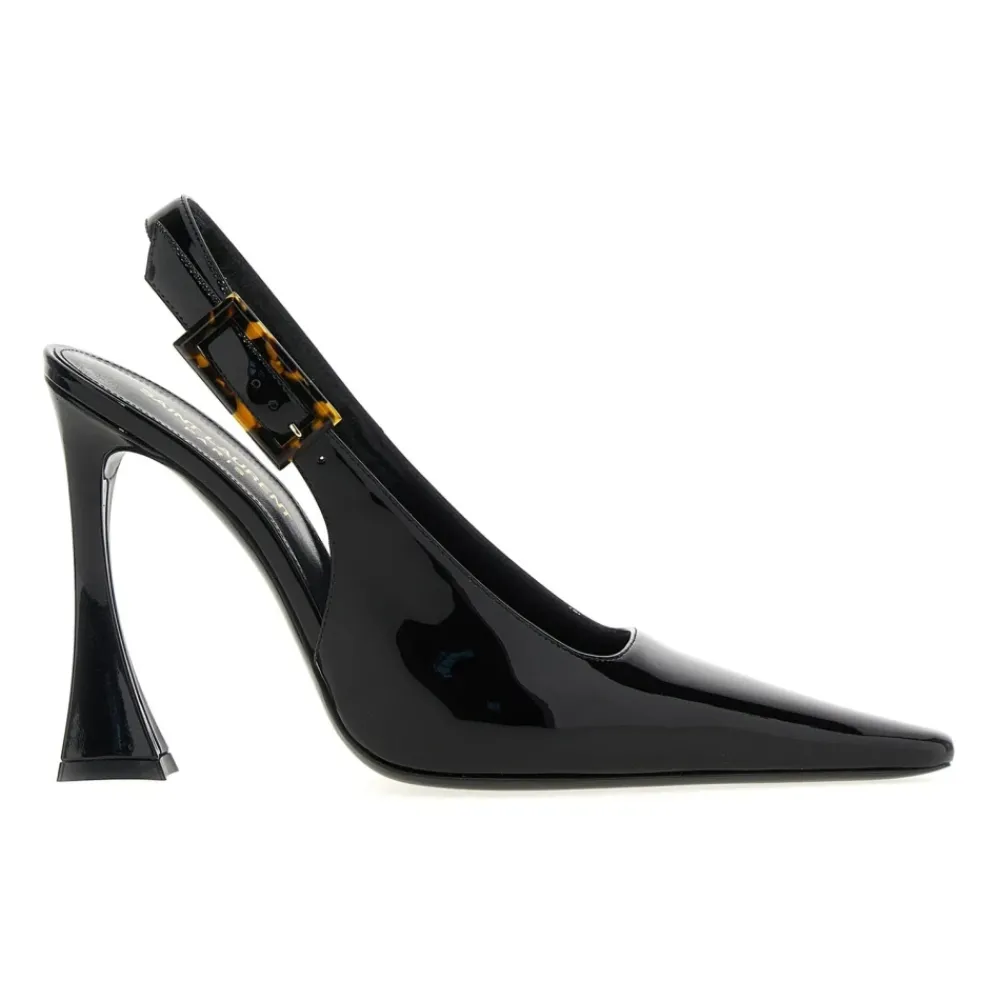 DAMES Saint Laurent Dune leren slingback pumps