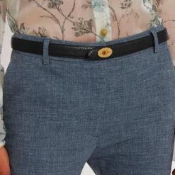 DAMES Mulberry Riemen^Dunne riem van leer