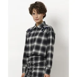 DAMES Dante 6 Eason Check Embellished Shirt