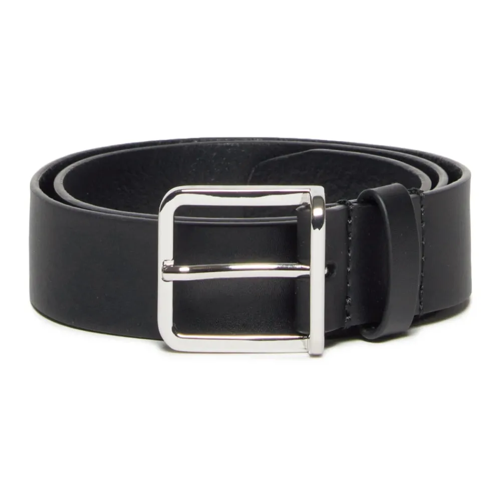 Dsquared2 Riemen En Bretels^Echt lederen riem met metalen gesp