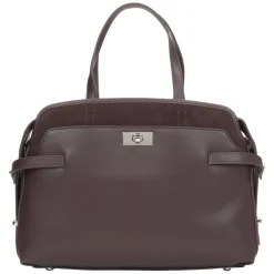 DAMES Estro Echt Lederen Tote Handtas