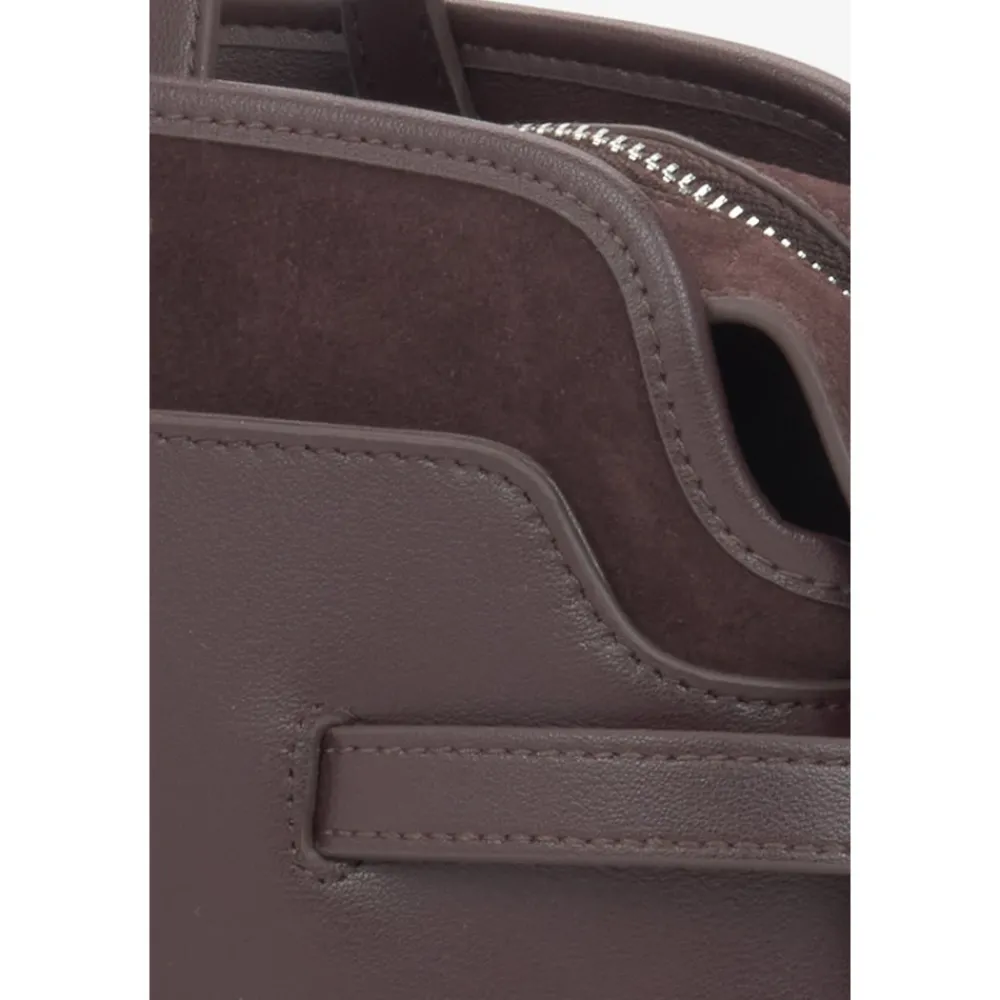 DAMES Estro Echt Lederen Tote Handtas