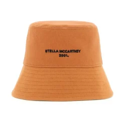 DAMES Stella McCartney Eco Katoen Logo Bucket Hat