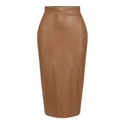 DAMES Elisabetta Franchi Rokken^Ecopelle extrasoft rok met metalen haken