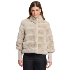 DAMES Rino&Pelle Jassen^Ecru Feline Jas