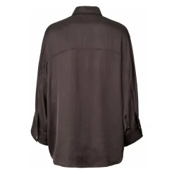 DAMES Rabens Saloner Elegant After Dark Brown Overhemd