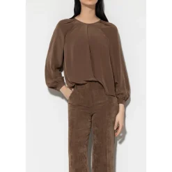 DAMES Luisa Cerano Elegante Blouse met Unieke Stijl