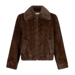 DAMES Liu Jo Elegante Chocolade Jas AW25