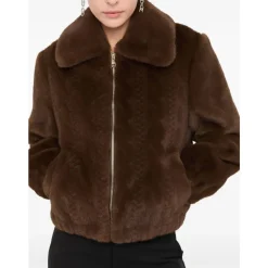 DAMES Liu Jo Elegante Chocolade Jas AW25